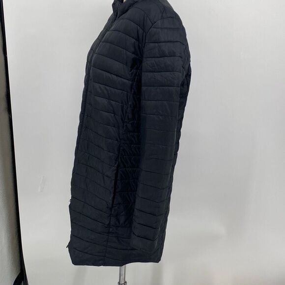 Old Navy Puffer‎ Coat Polyester Filled Black Large * Flaw - Picture 3 of 15